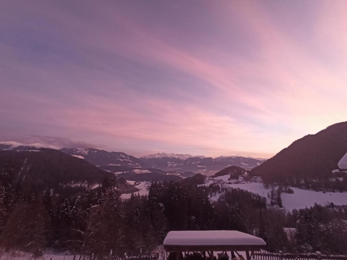 Natur Appartments Riesen Sankt Lorenzen Buitenkant foto