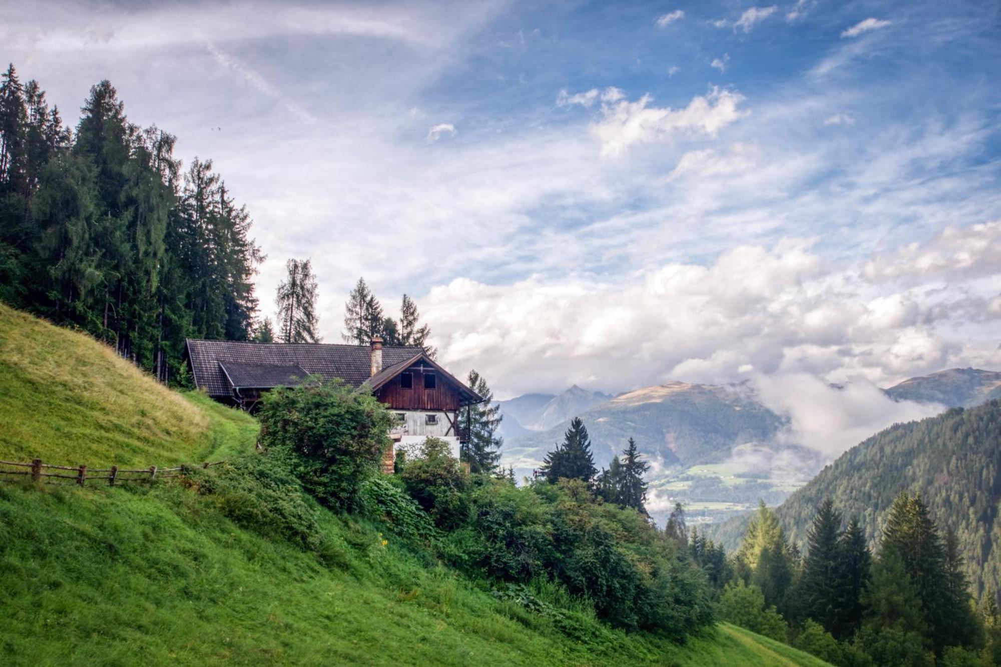 Natur Appartments Riesen Sankt Lorenzen Buitenkant foto